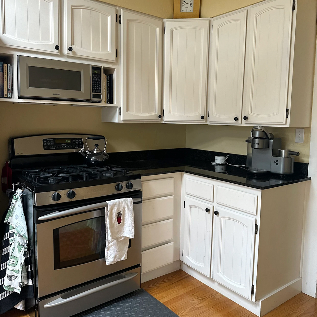 Kitchen painted by R. Courtney Painting in modern color palette